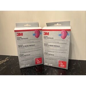 3M Replacement Cartridges, Household Multi-Purpose Respirator Exp. 2029-Lot Of 2